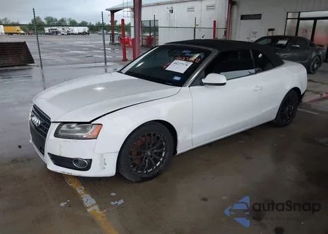 2012 Audi A5 2.0T Premium from USA, damaged, VIN WAULFAFHXCN006990